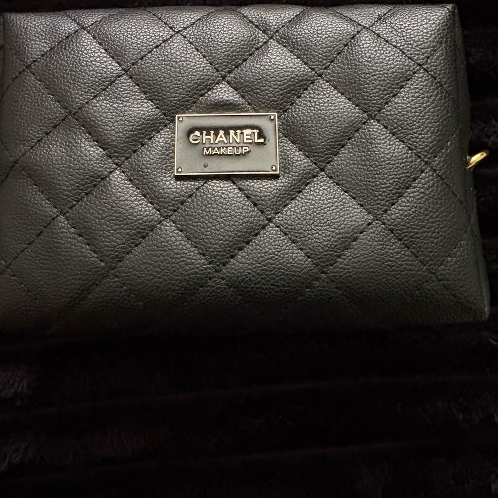 Chanel makeup pouch